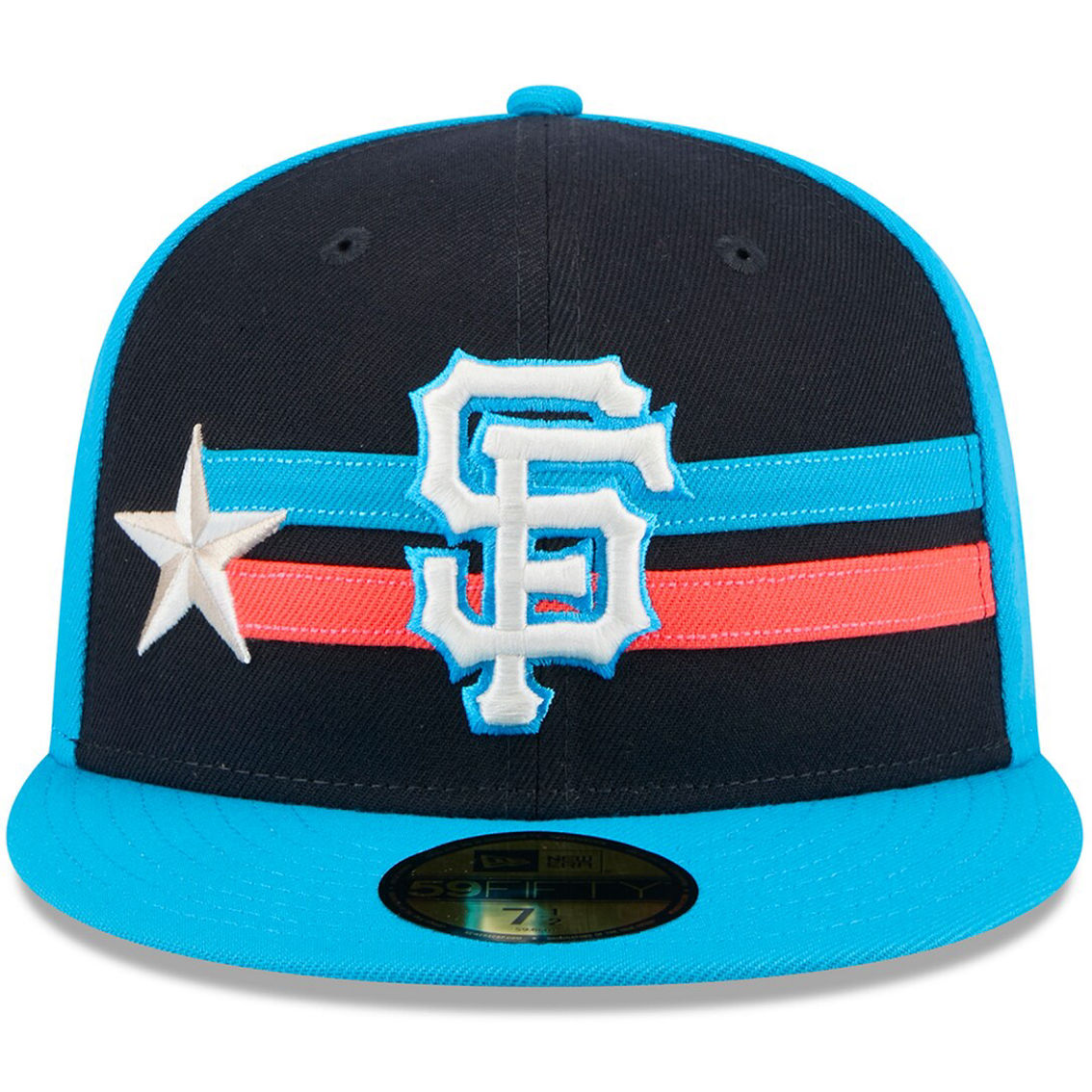 New Era Men's Navy San Francisco Giants 2024 MLB All-Star Game 59FIFTY Fitted Hat - Image 3 of 4