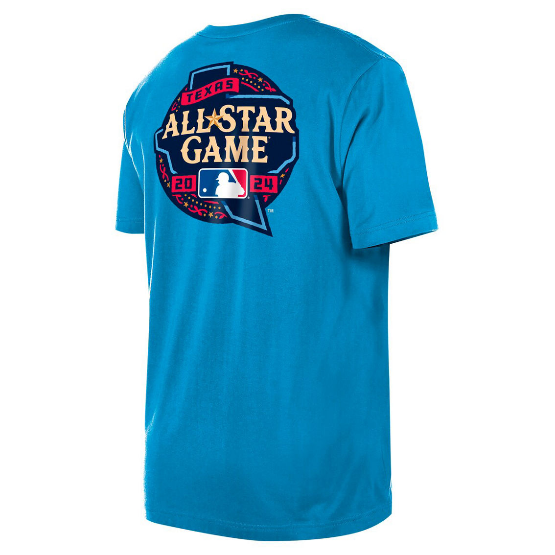 New Era Men's Blue Milwaukee Brewers 2024 MLB All-Star Game Hat Hookup T-Shirt - Image 4 of 4