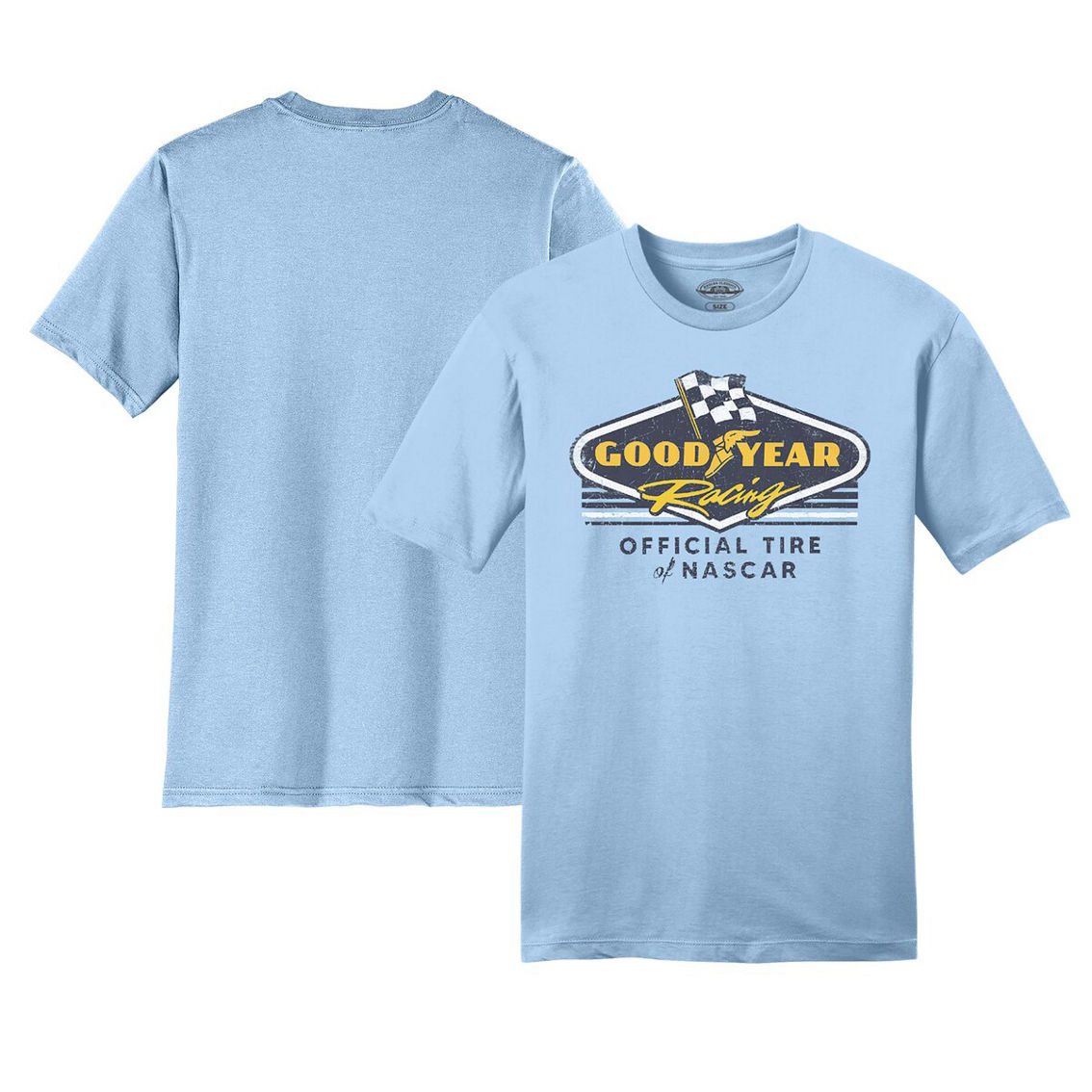 E2 Apparel Men's Blue NASCAR Goodyear Racing - Image 2 of 4