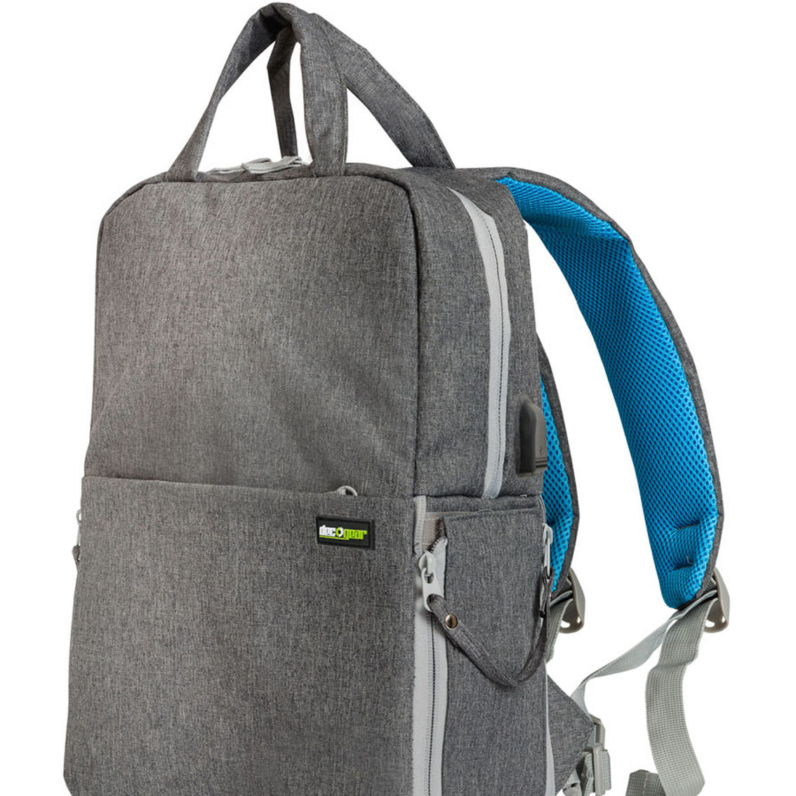 Deco Photo and Video Backpack for Mirrorless and DSLR Cameras and Drones (Grey) - Image 2 of 5