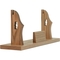 DomEx Hardwoods Saber Desktop Display (Cadet) Oak - Image 2 of 3