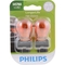 Philips Longer Life Mini Bulb Amber 3457NALLB2 2 pk. - Image 1 of 2