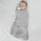 Halo Heather Gray Cotton Newborn Swaddle - Image 2 of 7