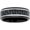 Tungsten Black IP and Blue Carbon Fiber 8mm Band - Image 1 of 2