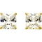 14K Yellow Gold Cubic Zirconia Princess Cut Stud Earrings - Image 1 of 2