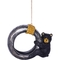 Alpine Bear Swinging on Tire Bird Feeder - Image 1 of 4