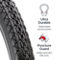 Schwinn 26 x 2.125 in. Puncture Guard Cruiser Bike Tire - Image 9 of 9