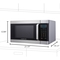 Farberware 1.6 cu. ft. Smart Sensor Microwave Oven - Image 6 of 7