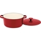 Cuisinart Chef's Classic Enameled Cast Iron 5-Quart Round Caserole in Cardinal Red - Image 2 of 4