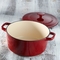 Cuisinart Chef's Classic Enameled Cast Iron 5-Quart Round Caserole in Cardinal Red - Image 4 of 4
