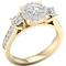 Endless Diamonds 14K Gold 1 3/4 CTW Diamond Engagement Ring - Image 2 of 3