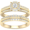 10K Gold 3/8 CTW Diamond Bridal Set - Image 1 of 4