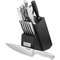Cuisinart 15 pc. Stainless Steel Hollow Handle Cutlery Block Set - Image 1 of 2