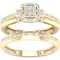 10K Gold 1/8 CTW Diamond Bridal Set - Image 1 of 4