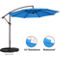 Pure Garden 10 ft. Offset Patio Umbrella with Vertical Tilt - Image 4 of 8