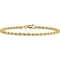 14K Yellow Gold 2.75mm Regular Rope Chain Bracelet - Image 1 of 2