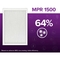 3M Filtrete Allergen Bacteria and Virus 20 in. x 25 in. x 1 in. Air Filter - Image 4 of 8