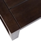 Armen Living Paradise Outdoor Patio Coffee Table in Eucalyptus Wood - Image 3 of 4