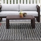 Armen Living Paradise Outdoor Patio Coffee Table in Eucalyptus Wood - Image 4 of 4