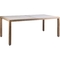 Armen Living Sienna Outdoor Patio Dining Table with Teak Finish - Image 1 of 3