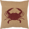 Rizzy Home Crab Red 20 x 20 in. Pillow - Image 1 of 5