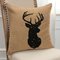 Rizzy Home Deer Stag Black 20 x 20 in. Pillow - Image 2 of 5