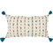 Rizzy Home Geometric Teal Polyester Filled Pillow - Image 1 of 5