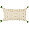 Rizzy Home Geometric Green Polyester Filled Pillow - Image 1 of 5