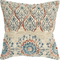 Rizzy Home Medallion Orange Polyester Filled Pillow - Image 1 of 2