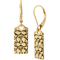 COACH Quilted C Swarovski Crystals Drop Earrings - Image 1 of 2