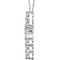 Ray of Brilliance 10K White Gold 1/4 CTW Lab Grown Diamond Cross Pendant - Image 2 of 2