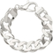 Sterling Silver 16.25mm Curb Chain Bracelet - Image 1 of 2