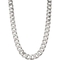 Sterling Silver 16.25mm Curb Chain - Image 1 of 2