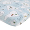 NoJo Dreamer Little Explorer World Map Nursery Crib Bed Set 8 pc. - Image 3 of 9