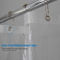 Bath Bliss Heavyweight PEVA Shower Liner with 5 Mesh Pockets - Image 4 of 4