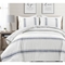 Lush Decor Farmhouse Stripe Comforter 3 pc Set - Image 1 of 4