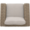 Armen Living Bahamas Outdoor Wicker & Teak Wood Lounge Chair - Image 4 of 10