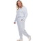 White Mark Plus Size 2 pc. Lounge Set - Image 3 of 4