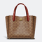 COACH Signature Leather Willow 24 Tote - Image 1 of 8