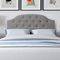 CorLiving Calera Tufted Fabric Headboard - Image 5 of 8