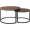 CorLiving Fort Worth Brown Wood Nesting Coffee Tables - Image 1 of 8