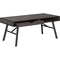 CorLiving Auston Grey Wood Grain Finish Coffee Table - Image 2 of 7