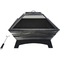 Boulder Creek 28 in. Square Wood Burning Fire Pit - Image 1 of 4