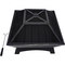 Boulder Creek 28 in. Square Wood Burning Fire Pit - Image 4 of 4