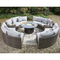 Signature Design by Ashley Harbor Court 7 pc. Outdoor Set with Firepit Table - Image 1 of 5