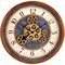 Bulova The Gears in Motion Wall Clock - Image 1 of 2