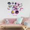 RoomMates Minnie Mouse Peel and Stick Giant Wall Decals with Alphabet - Image 3 of 5