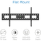ProMounts Low Profile Fixed TV Wall Mount for 50 - 90 in. TVs Up to 165 lbs. - Image 4 of 9