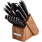 Sabatier 15 pc. Forged Triple Riveted Cutlery Set in Acacia Wood Block - Image 1 of 5