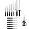 Sabatier 15 pc. Forged Triple Riveted Cutlery Set in Acacia Wood Block - Image 2 of 5